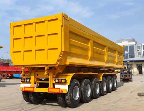 Classification of self dumping semi-trailer trucks