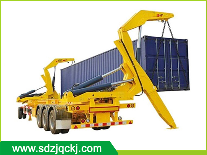 40 foot container side crane trailer