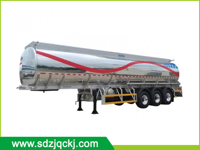Aluminum alloy semi-trailer